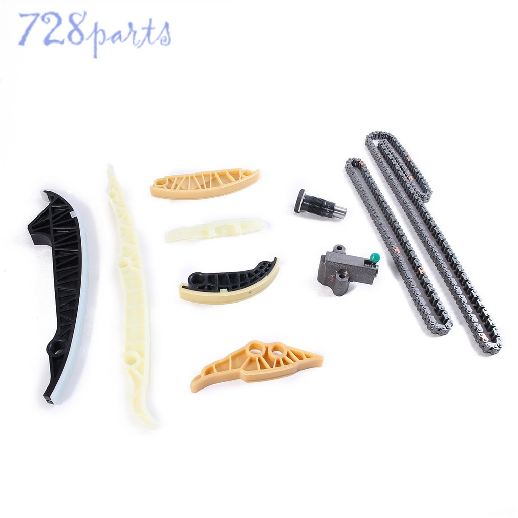 10Pcs Engine Timing Chain Tensioner Set Fit For VW Beetle Audi A3 A4 A5 A6 Q3 Q5 TT Third EA888 2.0T