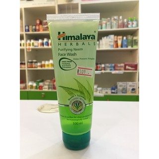 Himalaya Purifying Neem Face Wash Gel 100mL *ขายดีที่สุด*