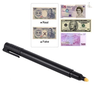 ※T►G Counterfeit Money Detector Pen Fake Banknote Tester Currency Cash Checker Marker for US Dollar Bill Euro Pound Yen Won