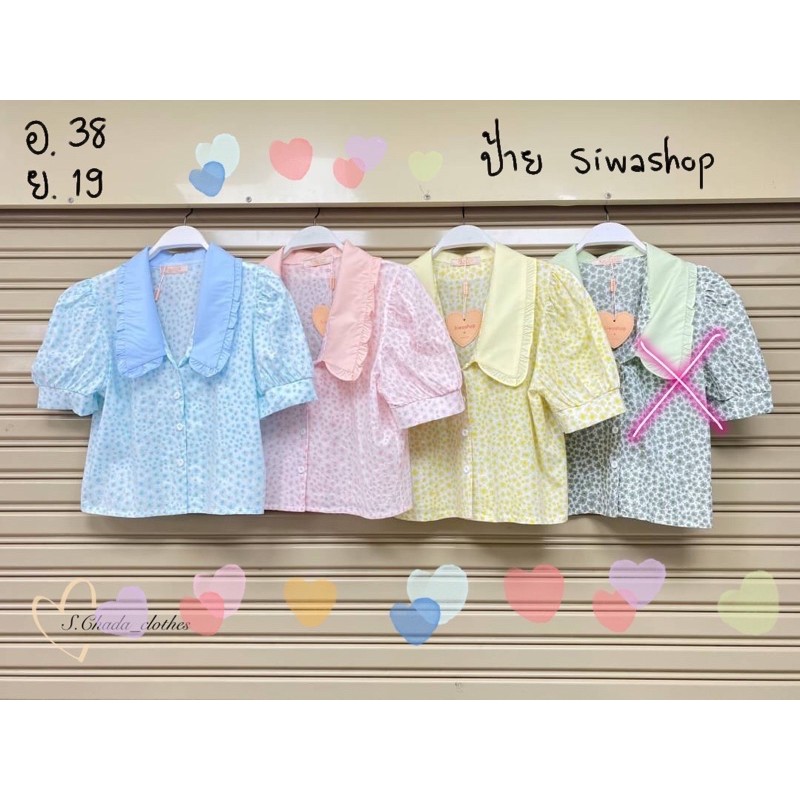 เสื้อเชิ้ตแขนสั้น siwashop
