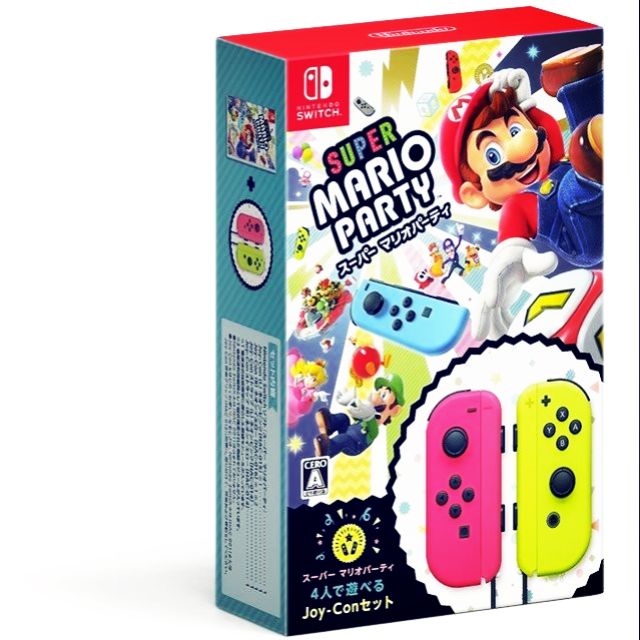 Super Mario Party Bundle Joy-con (Neon Pink, Neon Yellow) [ภาษา: Eng]