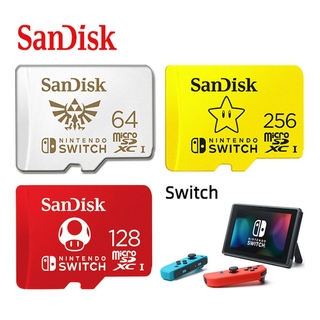 Sandisk Nintendo Switch Dedicated Micro Sd Card 128gb 32gb 64gb Micro Sd Memory Card Sd Tf Flash Microsd Card For Monito ราคาท ด ท ส ด