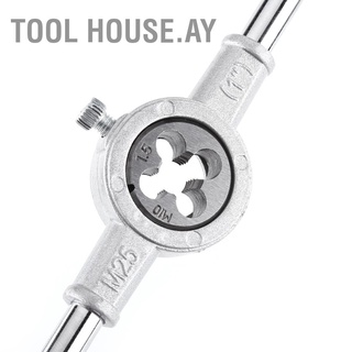 【Tool House.ay】ชุดเครื่องมือประแจสกรู Die &amp; ประแจ External 8 ชิ้น