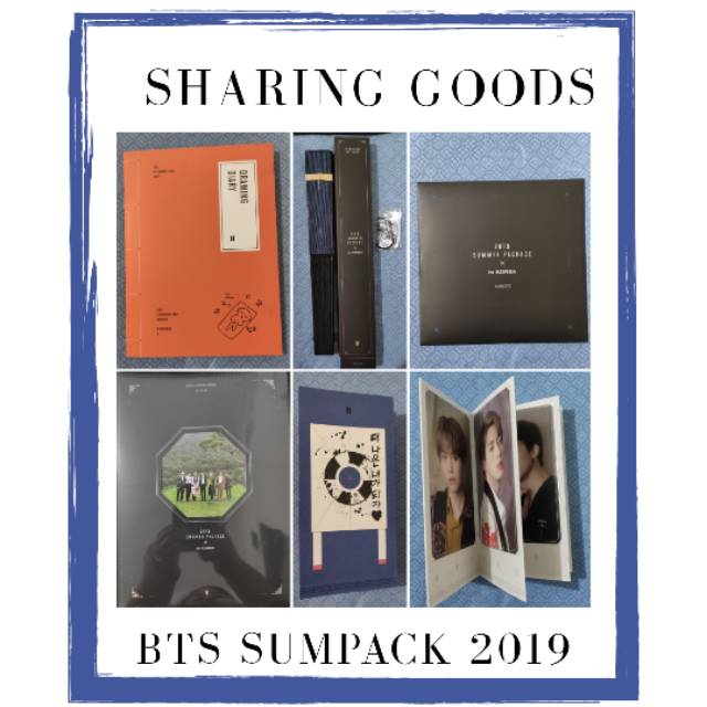 Sharing Goods - BTS Summer Package 2019