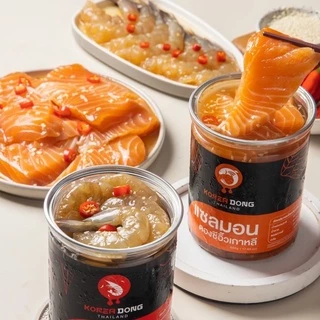 koreadong โคเรียดอง Duo Set 2 กระปุก แซลมอนดอง+กุ้งดอง