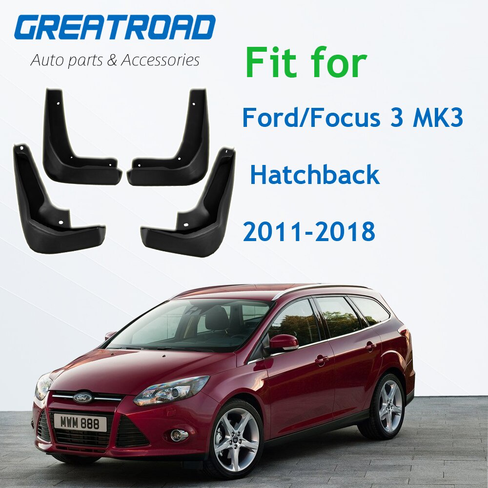 บังโคลนรถยนต์ อุปกรณ์เสริม สําหรับ Ford Focus 3 MK3 Hatchback 2011-2018