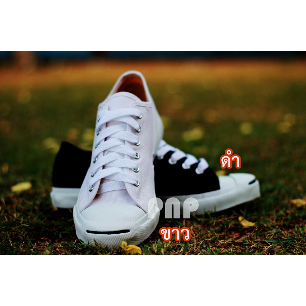 ผ้าใบ รองเท้า Jackal มาแชร์ ผู้หญิง แจ็ค หัวยิ้ม หัวแจ็ค ทรง jack มี เก็บปลายทาง 37-44