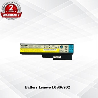 Battery Lenovo L08S6Y02 / แบตเตอรี่โน๊ตบุ๊ค รุ่น G450,G430,G455A,G530,G550,L08O6C02 (แท้) *รับประกัน 2 ปี*