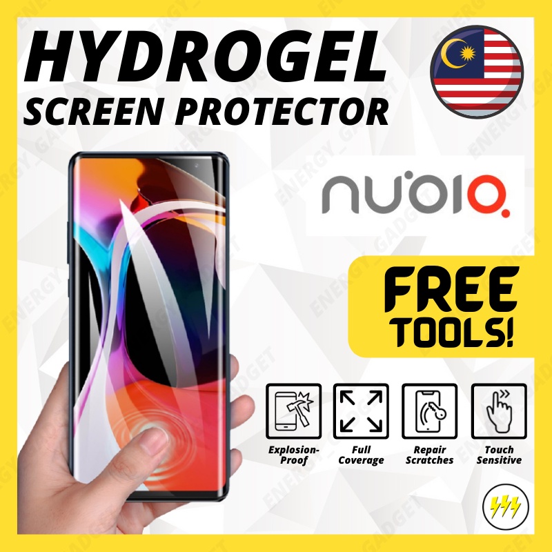Hydrogel ป้องกันหน้าจอ Nubia Z30 Z20 Z18 Z17S M3 เล่น X N1 NX541J Pelindung Skrin Energy Gadget