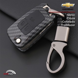 เคสเคฟล่ากุญแจรีโมทรถยนต์ Chevrolet Cruze / Sonic / Colorado / Traiblazer