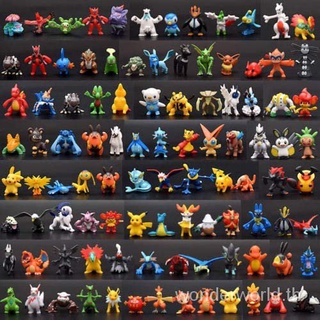 ฟิกเกอร์ Pokemon Monster ขนาดเล็ก 2-3 ซม. 144 ชิ้น Rdb6