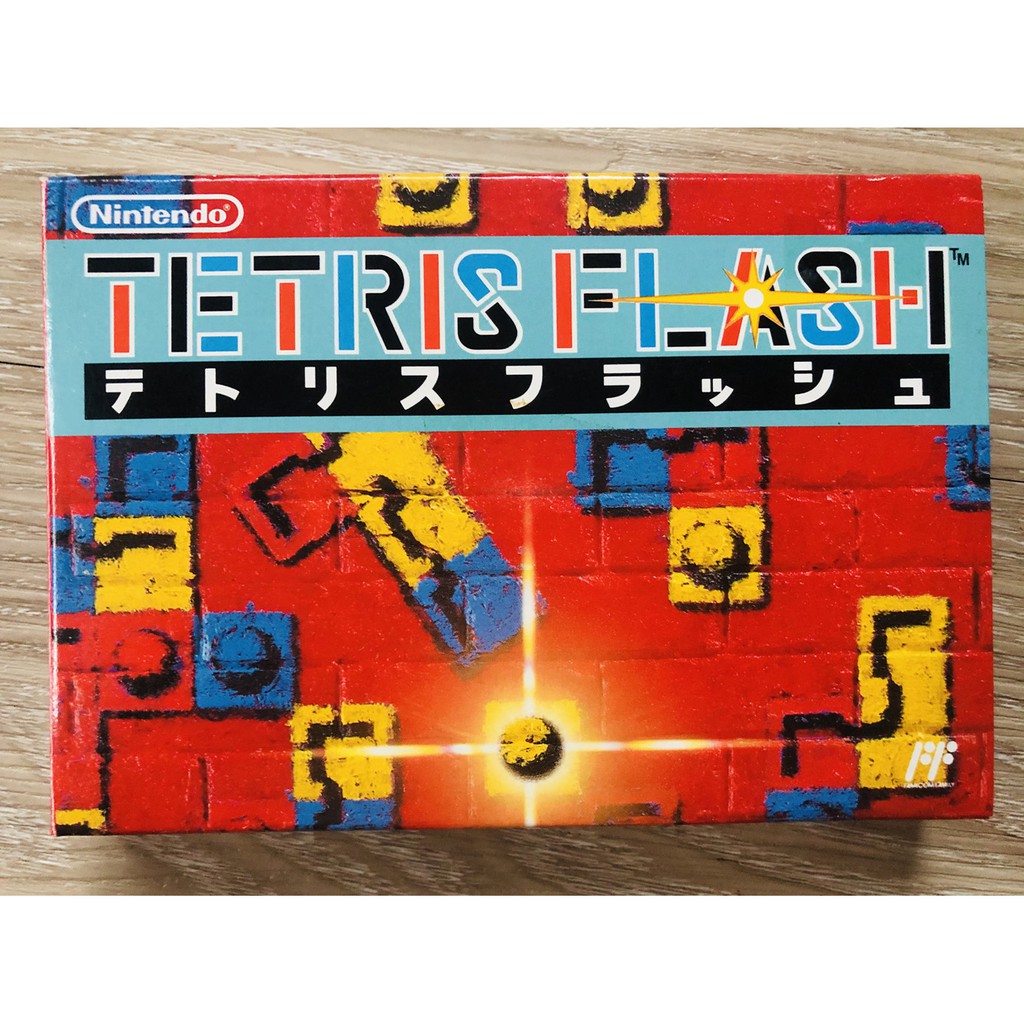 TETRIS FLASH (FAMICOM) FC Japan งานกล่อง สวยๆ สำหรับสายสะสม