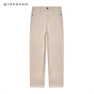 GIORDANO กางเกงขายาวผู้หญิง Womens High Waist Pants 05411024