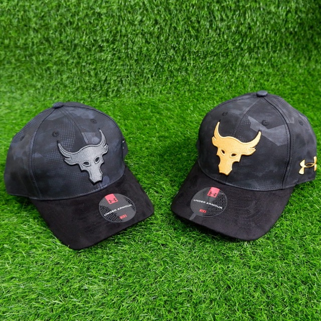 UNDER ARMOUR หมวกเบสบอลแฟชั่น คุณภาพสูง ลายโลโก้ Rock Supervent UA Under Armor Bulls UA03