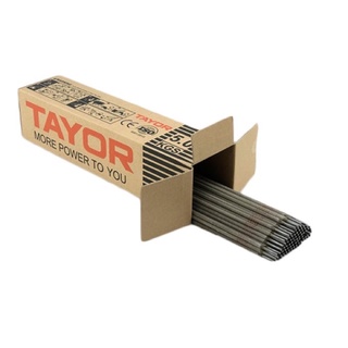 ลวดเชื่อมไฟฟ้า เหล็กเหนียว ราคาถูก TAYOR E6013 2.6 แบ่งขายเป็น กิโลกรัม