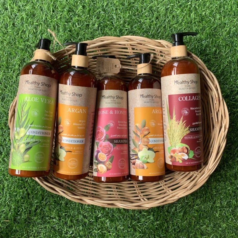 100% Natural&Organic Healthy shop เฮลธ์ตี้ ช็อป บายบิวตี้ ควีน 500มล.