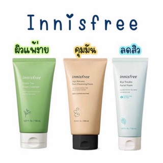 แท้💯/พร้อมส่ง🇰🇷 Innisfree Bija Trouble Facial Foam - ขนาด 150 ml.