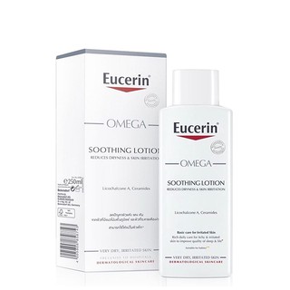 ***ของแท้ ฉลากไทย*** Eucerin Omega Soothing Lotion ยูเซอริน โอเมก้า ซูทติ้ง โลชั่น 250ml