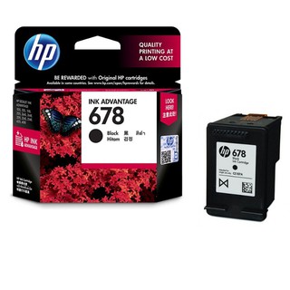 HP 678 Black Ink Cartridge HP 678 Tri-color Ink Cartridge  Original