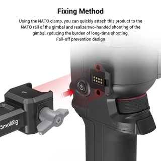 SmallRig Dual Handle Handgrip for DJI RS 4, RS 4 Pro, RS 3 , RS 3 Pro, RS 2 , RSC 2 Gimbal --3027