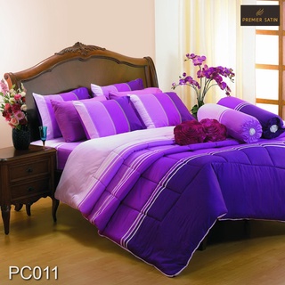 Premier  Royal Touch ปลอกหมอนข้าง ขนาด 14" x 44" รุ่น Cotton 100%พิมพ์ลาย