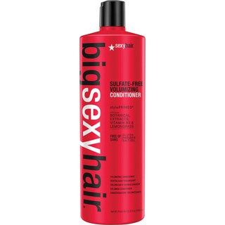 Sexyhair sulfate free extra voluminzing conditioner 1000ml ครีมนวดเพิ่มโวลุ่มและบอดี้ให้แก่เส้นผมปราศจากสารซัลเฟต เหมาะส