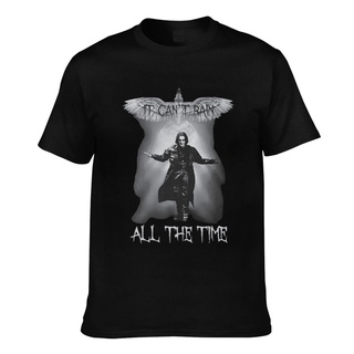 เสื้อยืด พิมพ์ลาย The Crow All The Time คุณภาพสูง เหมาะกับของขวัญ แบบสร้างสรรค์ สําหรับผู้ชายS-5XL