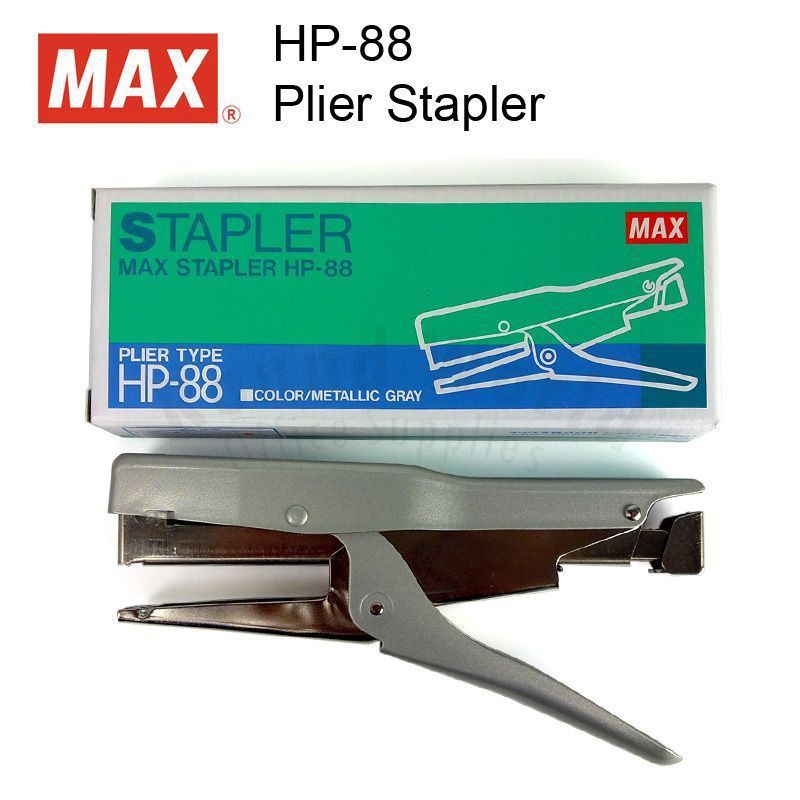 Max HP-88 โลหะทนทาน Heavy Duty Plier Stapler Stapler Stapler Stapler Stapler Stapler Stapler