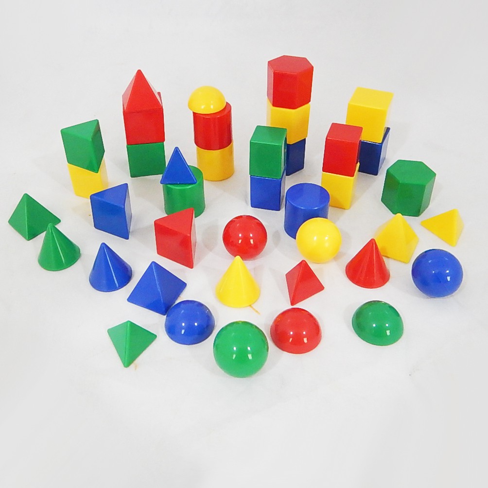 ชุดทรงตันเรขาคณิต (40 ชิ้น) - Shape Geo Solids 40 pieces