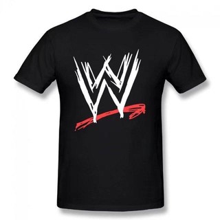 Wwe Big Logo World Wrestling Entertainment Basic Casual Short 100% Cotton MenS T-Shirt lnUp