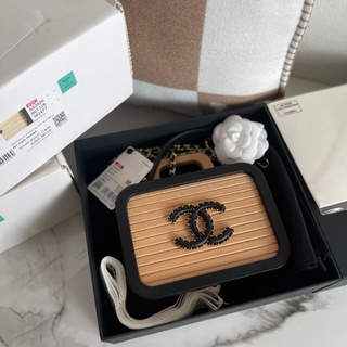 CHANEL VANITY WOOD BAG WITH HANDLE