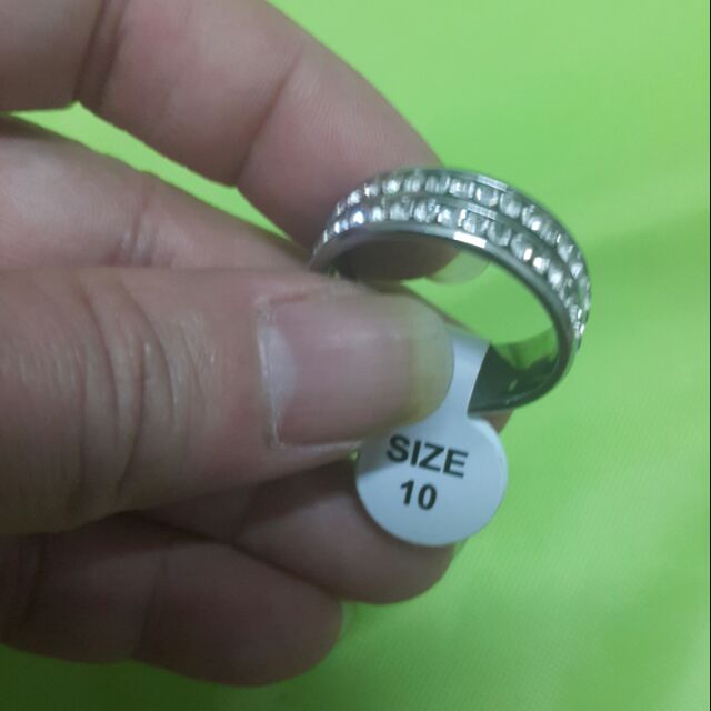 แหวนเพชร สวยเกร๋ size 10