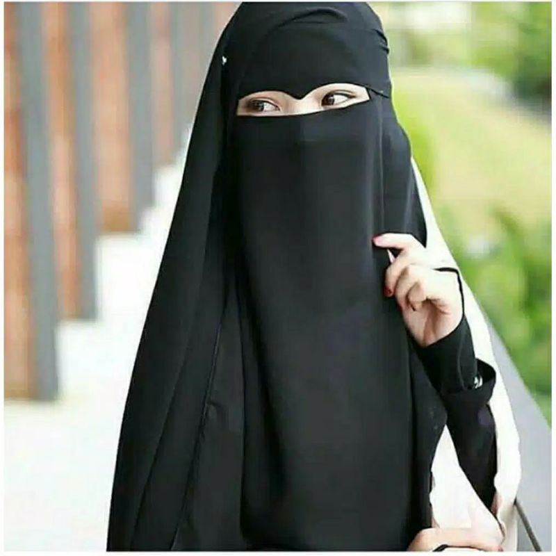 Niqab Veil Yemen Eagle Niqob Yemen Long (หลัง 90ซม.)