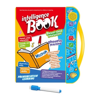 หนังสือพูดได้ หนังสือมีเสียง ของเล่นเสริมพัฒนาการ เสริมพัฒนาการสำหรับเด็ก Intellectual Learning Study-Book （NO.3101）