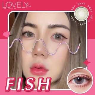 🔥คอนแทคเลนส์✨ขนาดกลาง✨ Fish (Lovelylens)