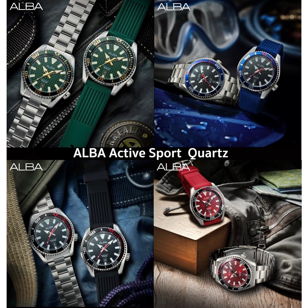 นาฬิกาALBA Active Sport  Quartz รุ่น AS9P03X,AS9N99X,AS9N95X,AS9P01X