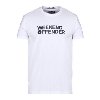 เสื้อยืด ลาย Weekend Offender Godin สีขาว