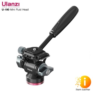 ULANZI U-190 HYDRAULIC HEAD MINI ขาตั้งกล้องอลูมิเนียม รับน้ำหนักได้ถึง 10 กิโลกรัม