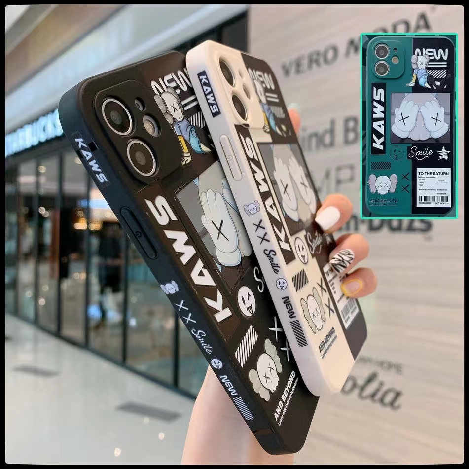 เคสลายแถบข้างการ์ตูน เคสซิลิโคน 12 Pro Max 7+ XS 11 6plus 11 7plus 14 14PRO 14PROMAX #247