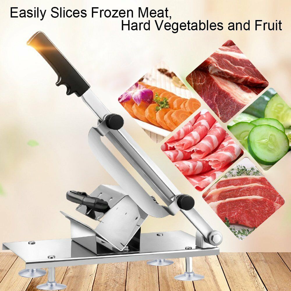 Stainless Meat Slicer เครื่องสไลด์เนื้อเนื้อสัตว์ ผักและยาจีนอเนกประสงค์ - รูปที่ 5