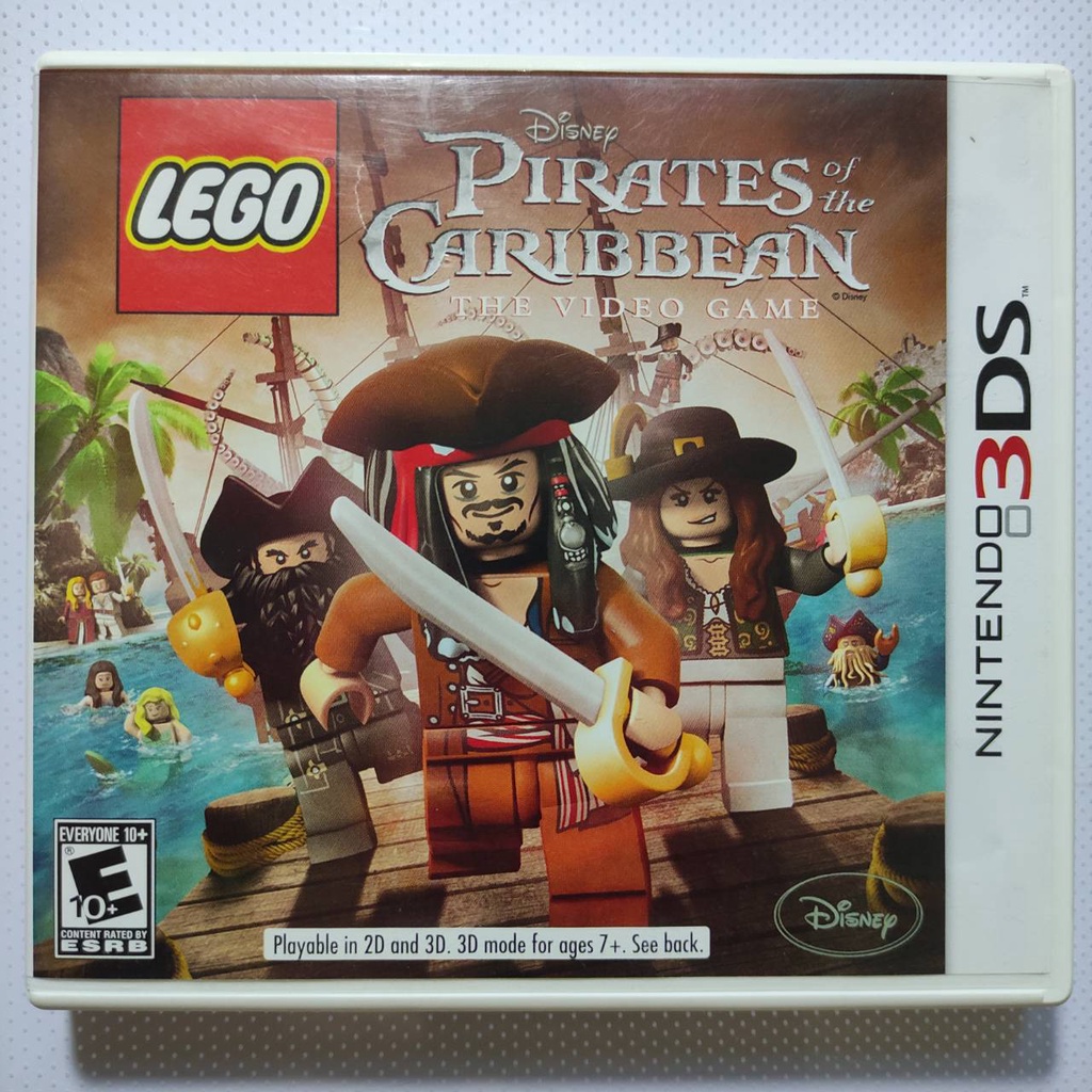 (มือ2) Nintendo​ 3ds​ -​ Lego Pirates of the Caribbean (us)​