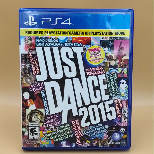 (มือสอง) มือ2 เกม ps4 : Just Dance 2015 โซน1 แผ่นสวย