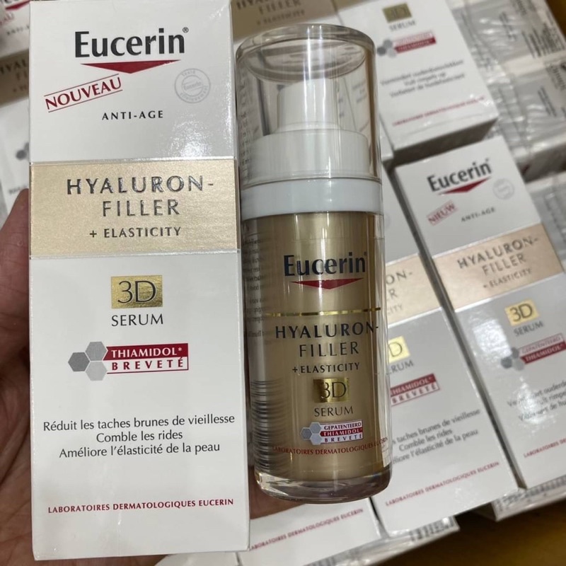Eucerin Hyaluron Radiance-Lift Filler 3D Serum 30ml (ยูเซอริน ไฮยาลูรอน เซรั่มบำรุงผิวหน้า