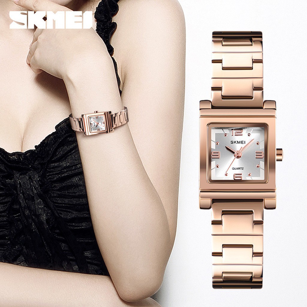 นาฬิกาแฟชั่น นาฬืกาข้อมือผู้หญิง นาฬิกาข้อมือแบรนด์แท้ SKMEI 1388 ของแท้ 100% มีรับประกัน รุ่น SK19 พร้อมส่ง มีเก็บปลายท
