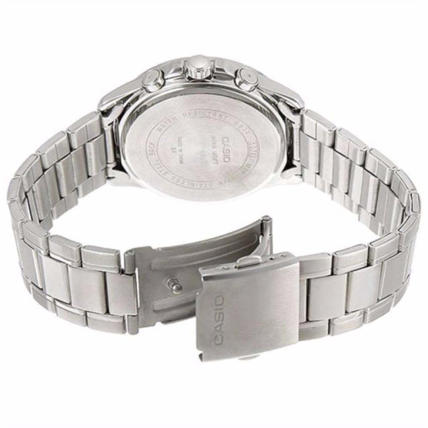 Casio Standard นาฬิกาข้อมือผู้ชาย สายแสตนเลส รุ่น MTP-1374D-1A (สินค้าขายดี) ของแท้ ประกัน 1 ปีเต็ม