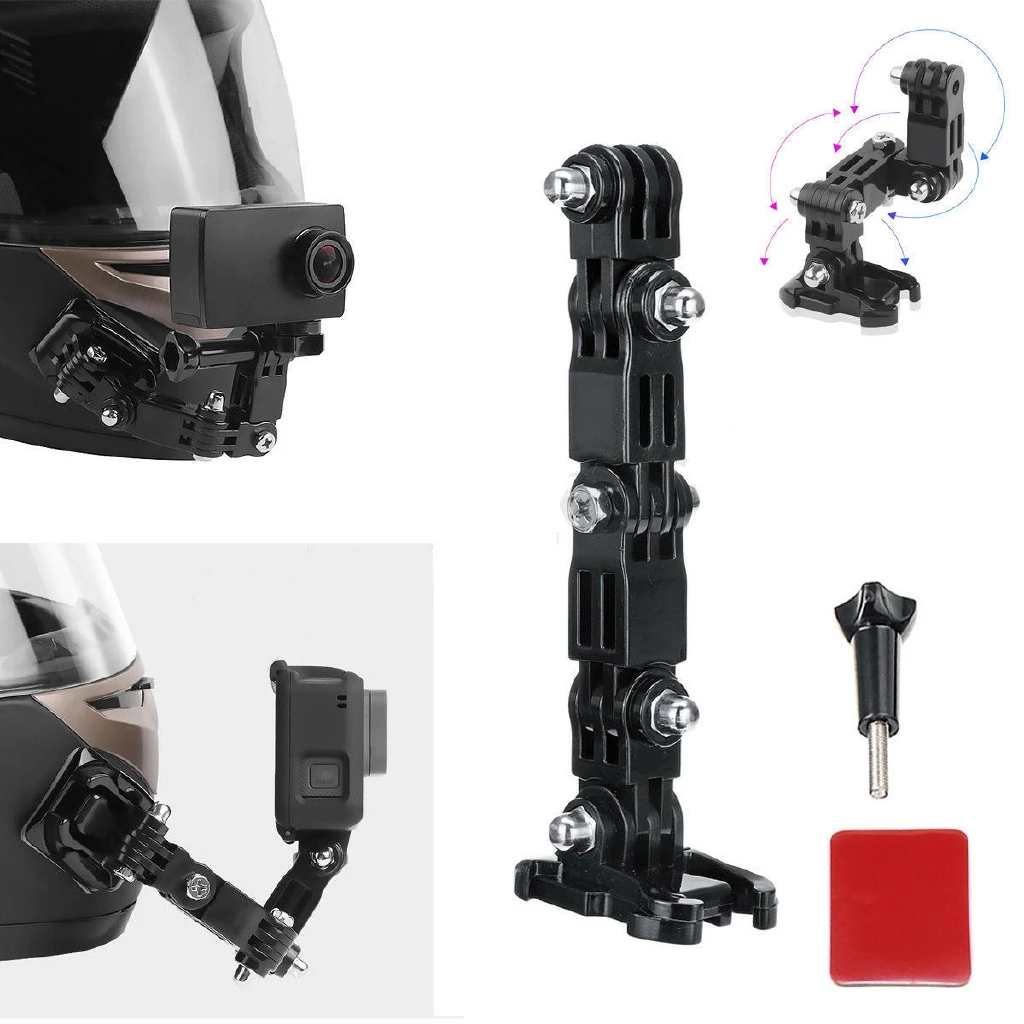 เซตขาตั้งกล้องติดหมวก สำหรับ Gopro Hero 7 6 5 4 จำนวน 5 ชิ้น thumbnail 4