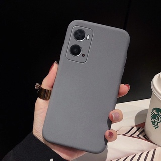 เคสโทรศัพท์มือถือ OPPO A76 / A95 / A16K / A16 Phone Case Matte Silicone TPU Soft Handphone Casing Camera Protection Softcase Back Cover OppoA76