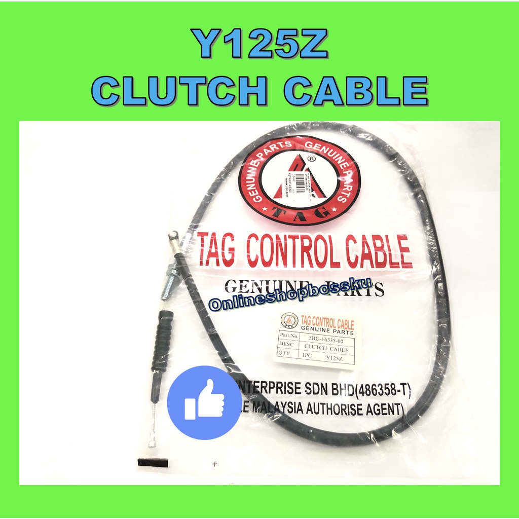 Y125Z CLUTCH CABLE Y125 Z CABLE HAND CLUTCH Y 125Z CLUTCH KABEL Y125Z KABEL KLAS Y125 Z WAYAR CLUTCH