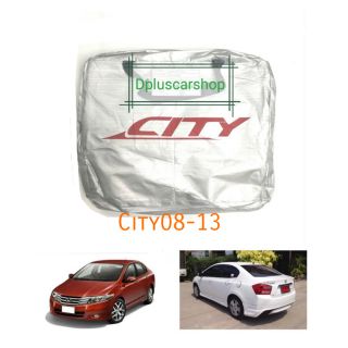 (ลด 45.- ใส่โค้ด DPCARMAR)ผ้าคลุมรถตรงรุ่น​ฮอนด้าซิตตี้ honda city 08-13
