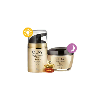 [คู่] Olay Total Effects 7 in 1 Day + Night Cream เซรั่มและครีมลดเลือนริ้วรอย